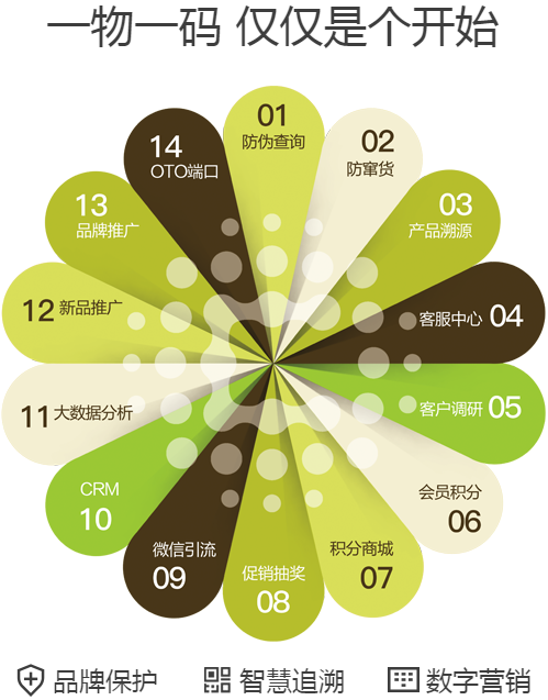 一物一碼防偽溯源系統(tǒng)